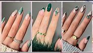 Most Fabulous Summer Green Nails Design - Beautiful Manicure Green Nails