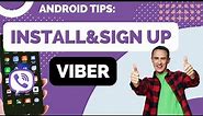 How to Install and Create Account on Viber for Android