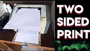 How To Print On Both Sides (Manually) Easy Way to Print Both Side Use Any Printer Two-Sided Print