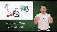 What and why virtual ports (port address)?