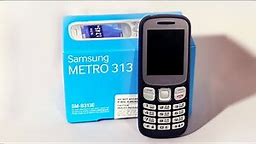 samsung METRO 313 Mobile unboxing, Feature in Hindi