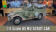 21st Century Toys WWII 1/6 US M3 Scout Car, Up Close Look.