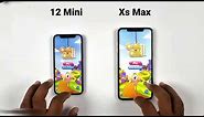 iPhone 12 Mini Vs iPhone Xs Max | SPEED TEST