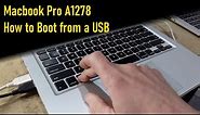 Macbook Pro A1278 How to Boot From USB