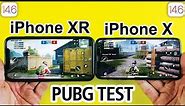 iPhone XR vs iPhone X PUBG MOBILE TEST in 2021 - IOS 14.6 PUBG TEST 😲