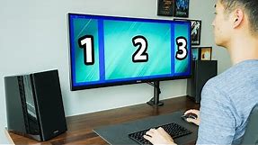 Ultrawide Monitors Tips! A Better Way to Use Them - DisplayFusion Windows Management