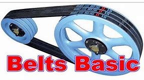 V Belts Basic Characteristics and Selection