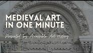 Medieval Art in One Minute // Art History Video