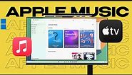 Así es el nuevo Apple Music para Windows!