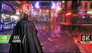 [8K60] Batman Arkham Knight RTX4090 - RAYTRACING - Beyond all Limits reshade - Extreme settings MOD