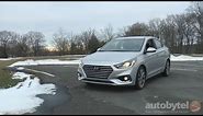2018 Hyundai Accent Limited Test Drive Video Review