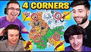 The 4 CORNER *ALL EXOTICS* Challenge in Fortnite Chapter 4!
