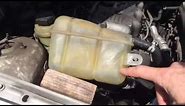 How To Fix A Leaky Coolant Overflow Tank