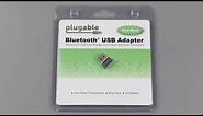 Plugable USB Bluetooth 4.0 Low Energy Micro Adapter Unboxing and Setup