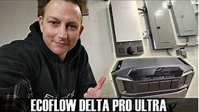Demo of Fully Installed EcoFlow Smart Home Panel 2 with Delta Pro Ultra