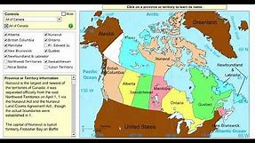Learn the provinces and territories of Canada! - Geography Video