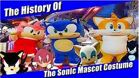 The History of The Sonic the Hedgehog Mascot Costumes
