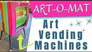 Retro Art Vending Machines! Art-o-Mat's $5 Handicrafts Make Art Accessible to Everyone
