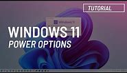 Windows 11: Shut down and Restart options (beginners)