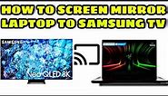 How to Screen Mirror/Cast Windows 11 to Samsung 4k Smart TV /Roku