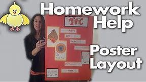 Homework Help: How to Design, Create and Layout a Poster Project