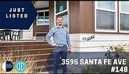 Official Video 3595 Santa Fe Ave #148 Listing Long Beach California
