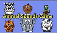Interactive Animal Sounds Game | Guess The Animals for Toddlers | Kids Learning Videos