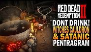 Do NOT Drink This Liquid! Witchers Cauldron & Red Pentagram! Red Dead Redemption 2 Secrets [RDR2]