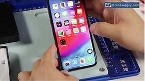 iPhoneX OLED screen Replacement True Tone Test