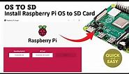 Raspberry Pi Imager | How to Install Raspberry Pi OS to an SD Card