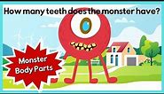 Fun ESL Body Parts with Monsters