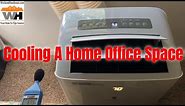 Cooling A Work At Home Office With The Friedrich ZHP14DA ZoneAire Dual Hose Portable Air Conditioner