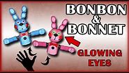 How to Make: Bonbon and Bonnet! | FNAF Sister Location Hand Puppets! | DIY Crafts from Scratch