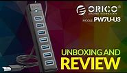 Orico 7-Port USB 3.0 Hub! Unboxing and Review | Transform Your Setup
