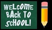 Welcome - Back To School | Background Banner # 9