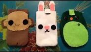 How to make Animal Felt Phone Cases (PIGS)