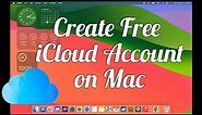 How to Create iCloud Account on Mac Free 2024 | Create Apple ID on MacBook Pro Air