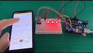 Arduino UNO Smart Home Lighting Simulation w/LEDs, HC-05 Bluetooth Module + mBlock 3 [Tutorial]