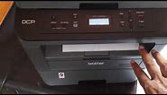 Replace Toner Message in Brother DCP L2540DW Printer Reset