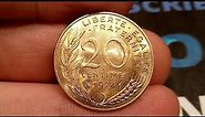 FRANCE 1978 20 CENTIMES Coin VALUE - Republique Francaise 20 Centimes 1978 Coin