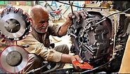 90 year Old Man Fiat Tractor 480 Clutch Plate Repairing-Tractor Clutch Plate Repair Complete Process