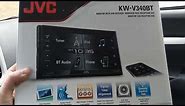 JVC KW-V340BT with Virtual Volume Knob!