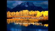 Carl Crane w lyrics god has taken an angel home