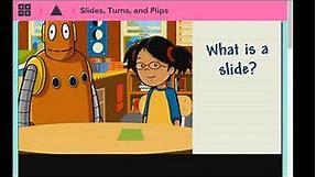 Math Geometry : Slide, turn and flips