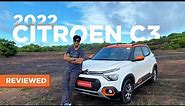 2022 Citroen C3 | 1.2 L Petrol and Turbo options Driven | The Kranti Sambhav Review | Times Drive