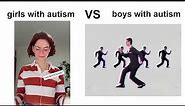 girls with autism vs boys with autism