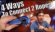 4 Ways to Connect 2 Ropes! | Sailing Wisdom