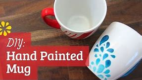 DIY Hand Painted Mug | Sea Lemon