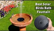Best Solar Birds Bath Fountain for you | Solar Fountain for Garden