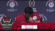 Oklahoma's Baker Mayfield gets emotional in 2018 Rose Bowl news conference | ESPN